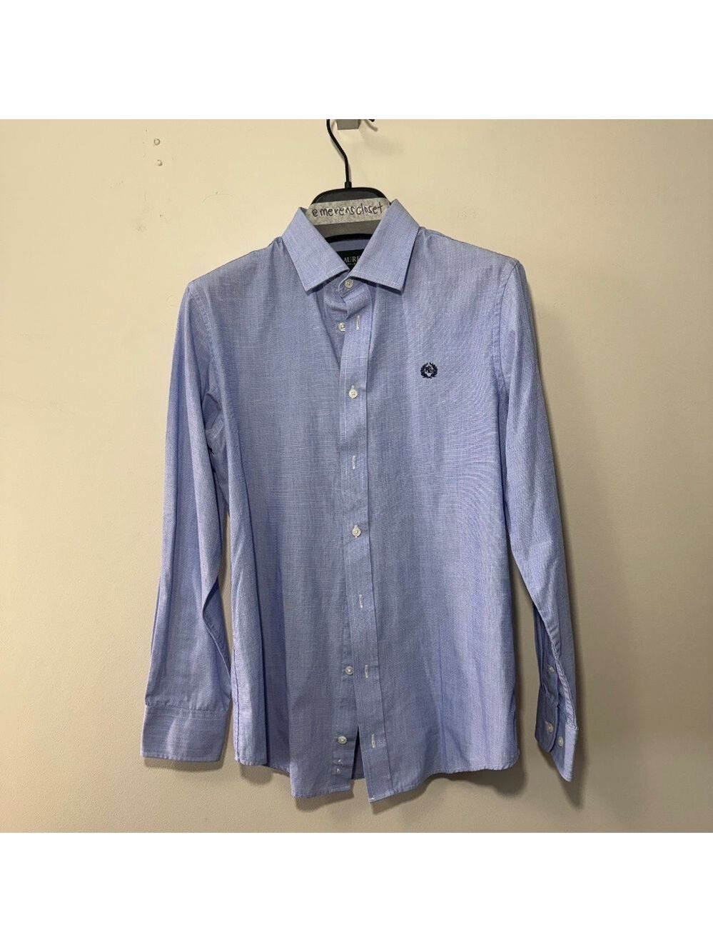 Ralph Lauren Kids Light Blue Button-Up Shirt size 16